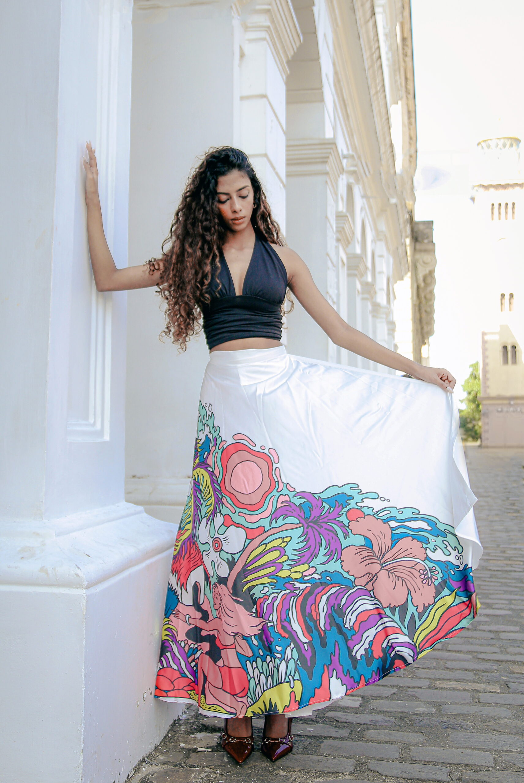 Wrap Skirt Beach Bliss