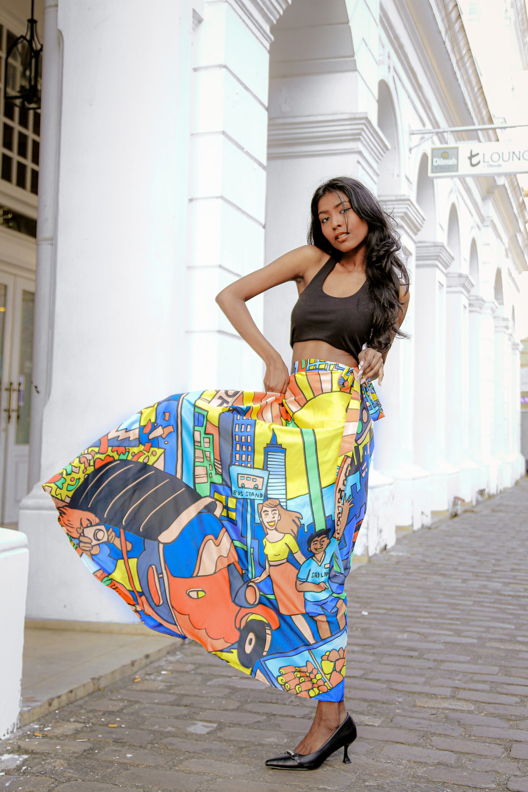 Sidadiya Wrap Skirt