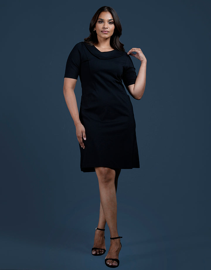 Formal Stylish Collared Dress