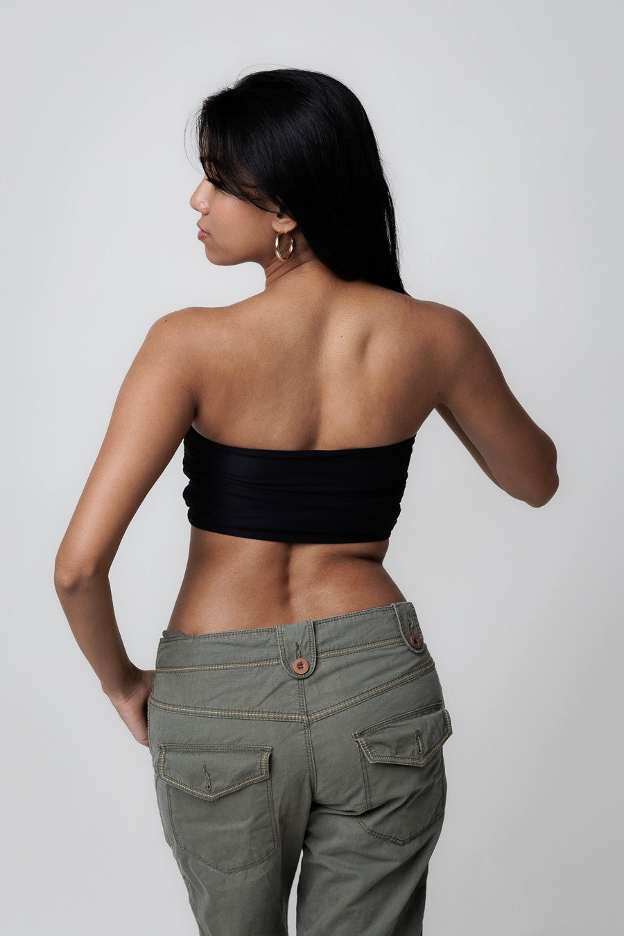 Stretch-Fit Tube Tops – Classic Black