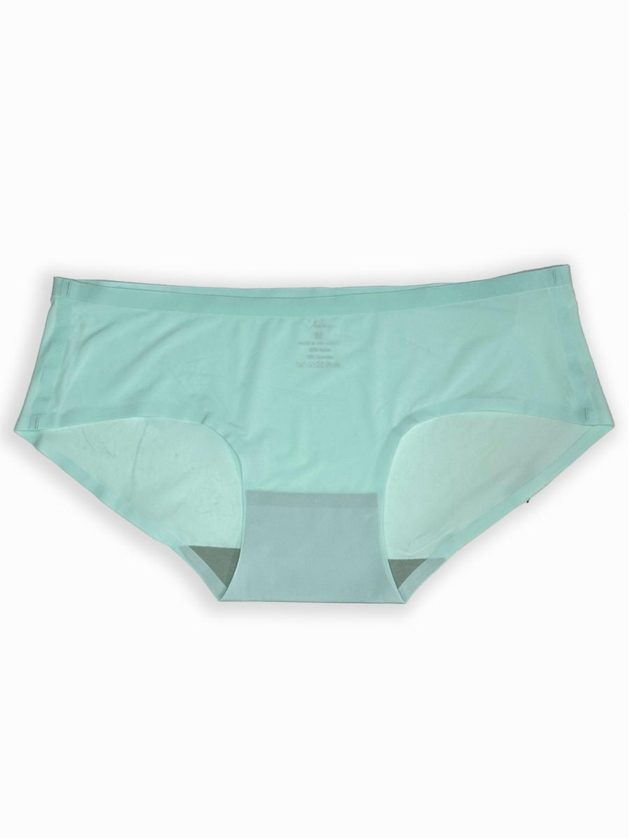 Light blue underwear on a white background