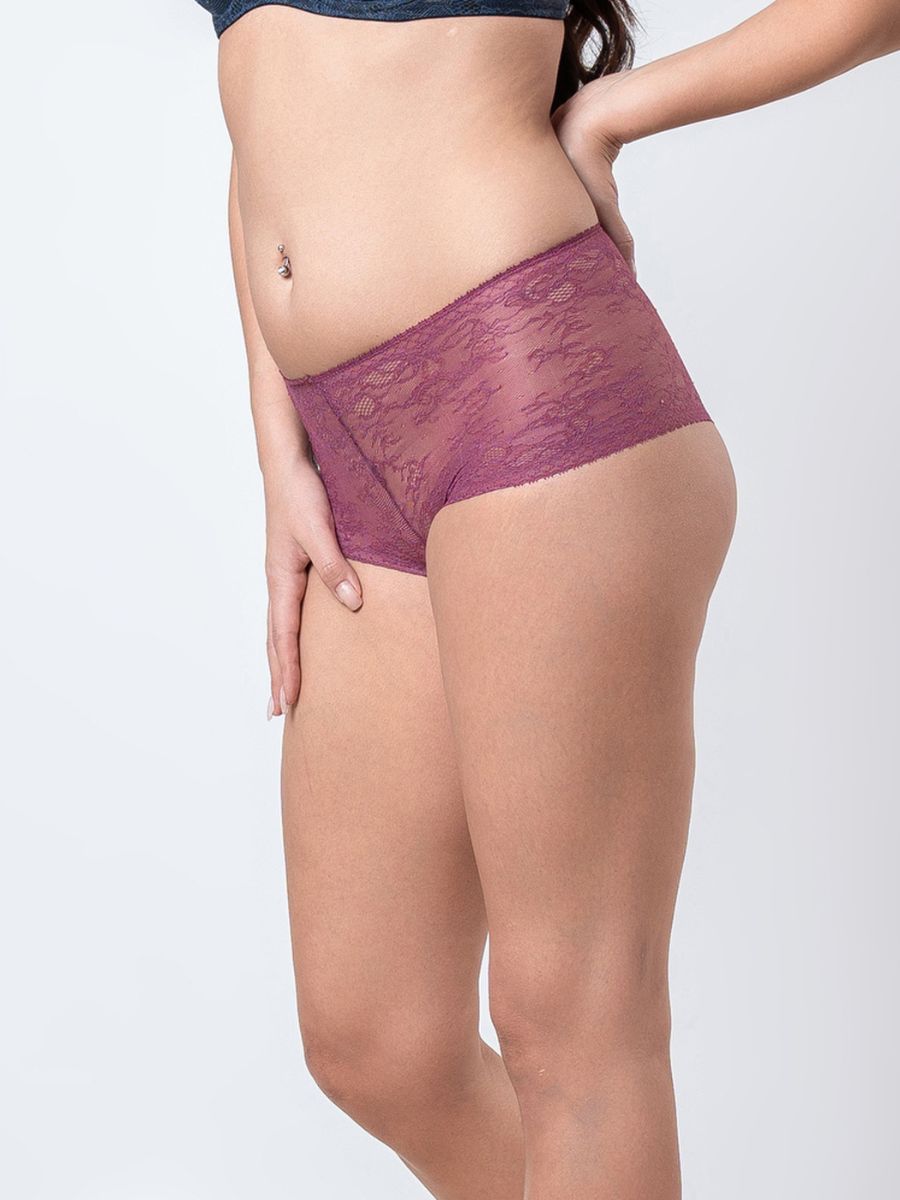Lucy – Short All Lace in Violet Quarts 3