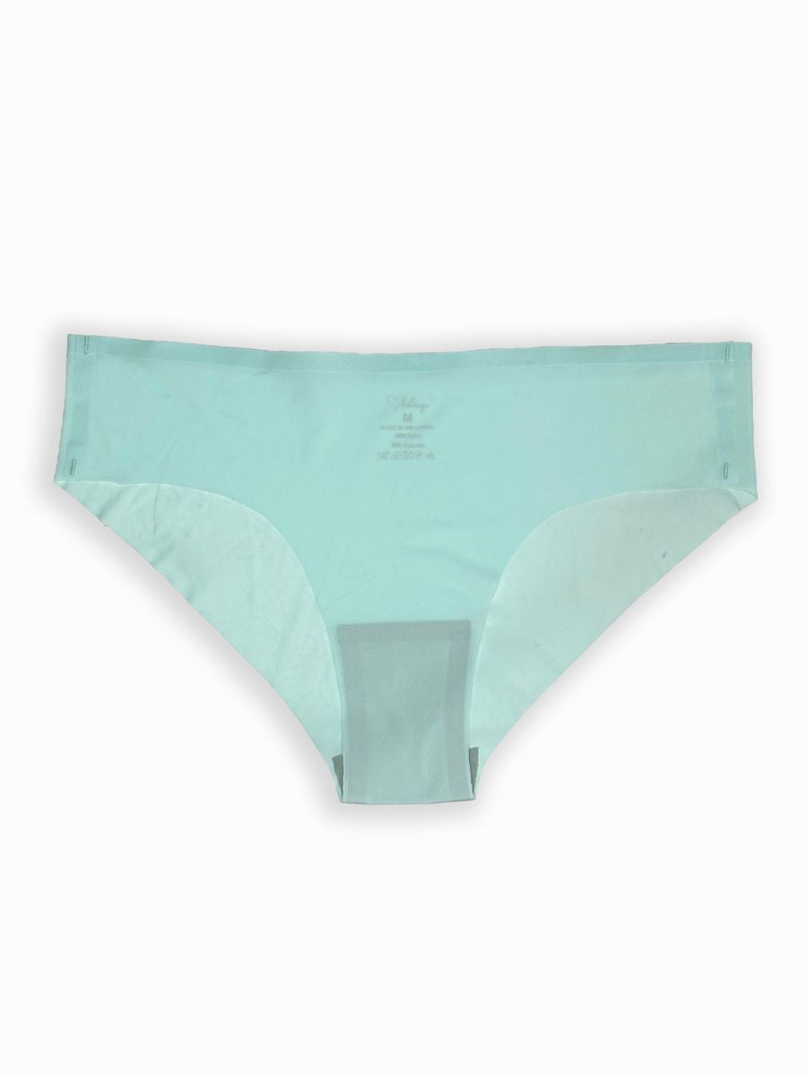 Light blue underwear on a white background