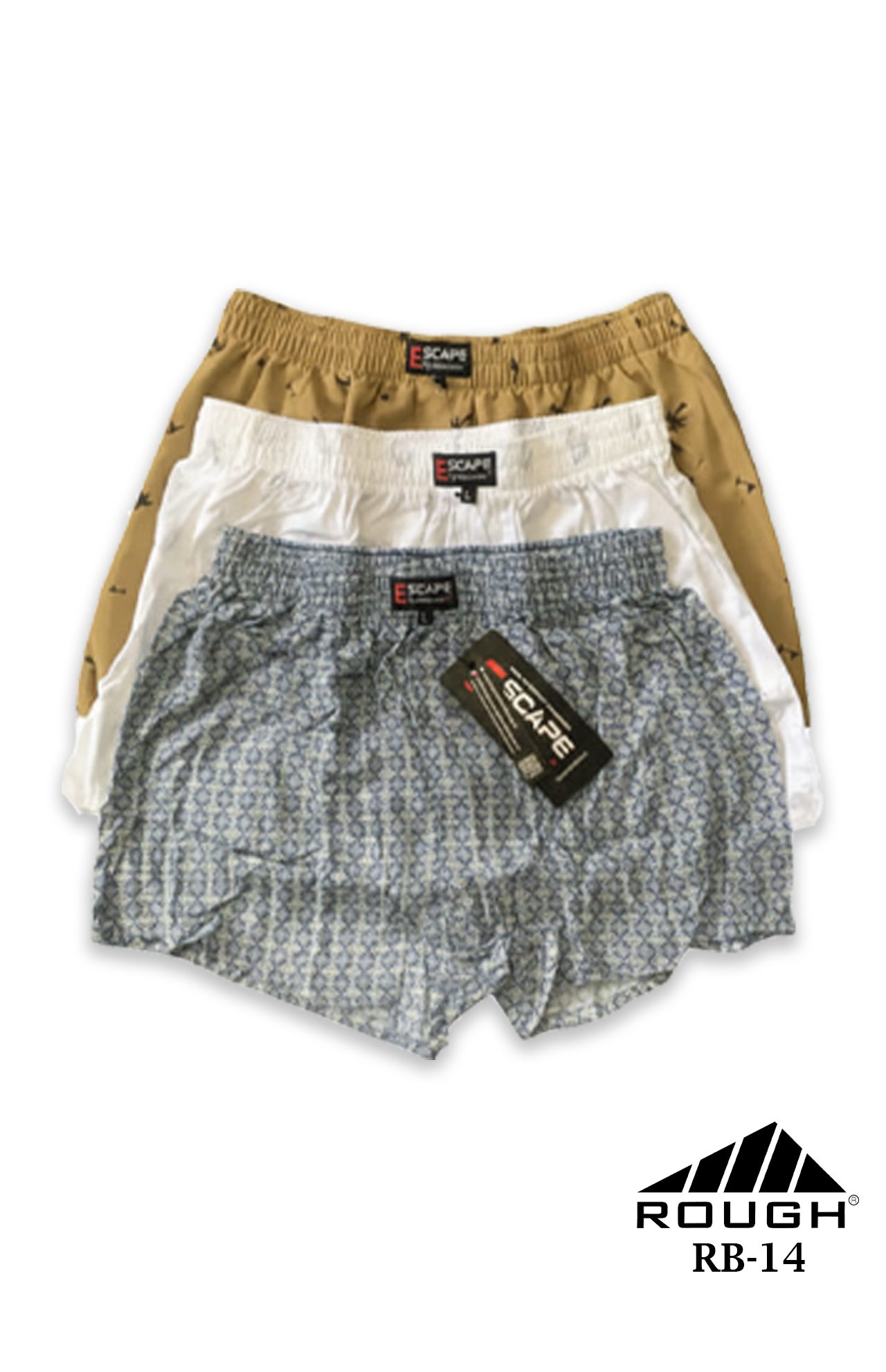 ROUGH Boxer Shorts 3in1 RB-14