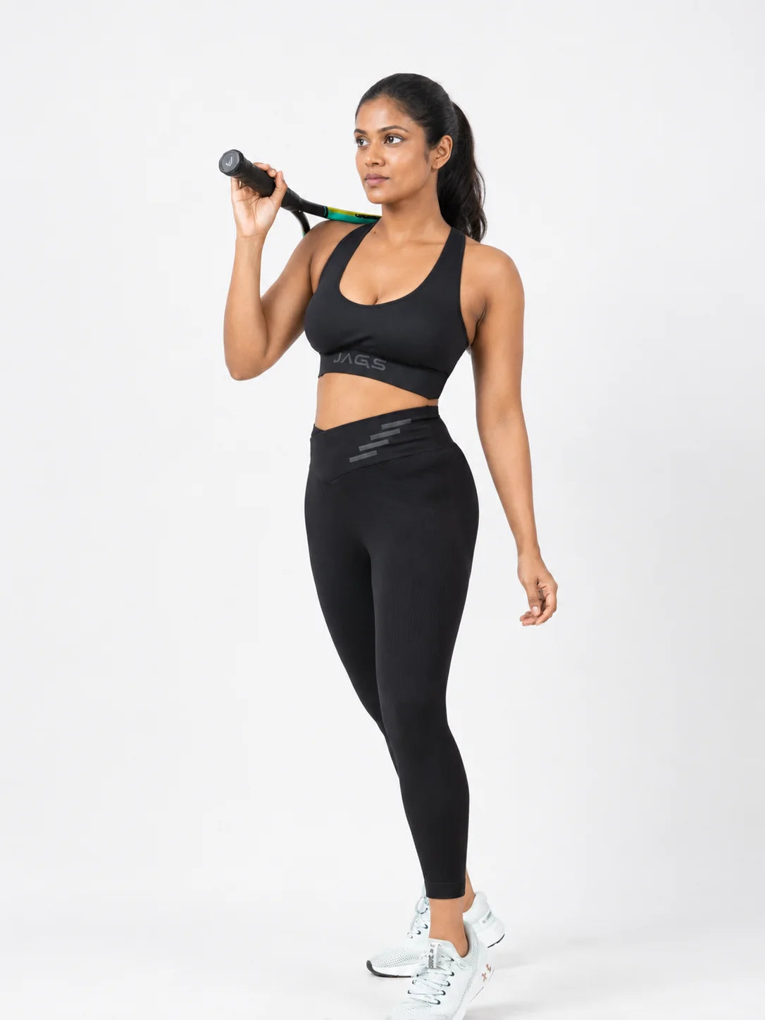 CrossForm Elegance Seamless Sports Bra – Heavy Support
