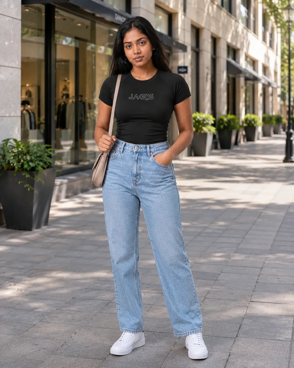 SeamTech ProFit T-Shirt Black With Logo – Seamless
