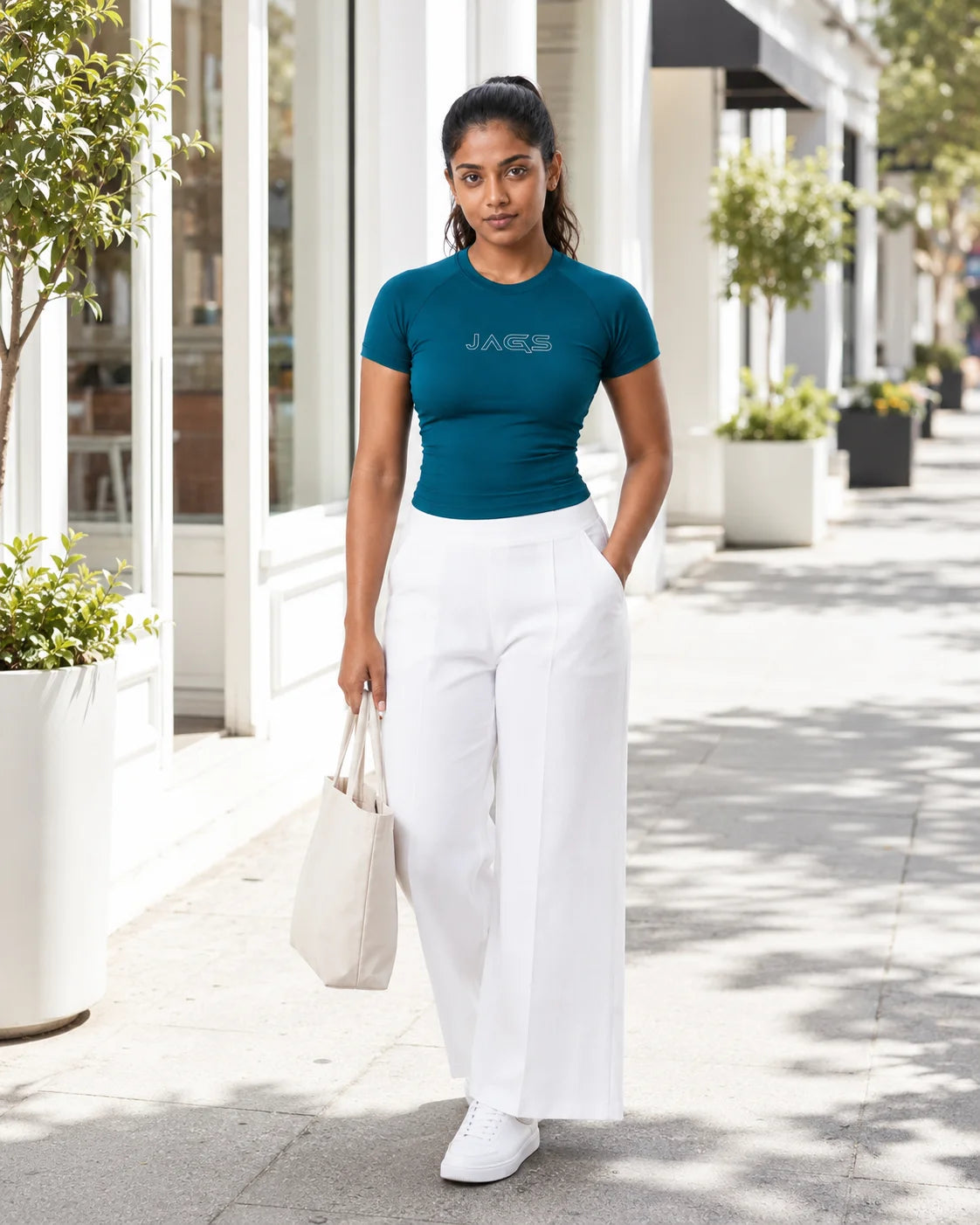 SeamTech ProFit T-Shirt Teal Green With Logo – Seamless