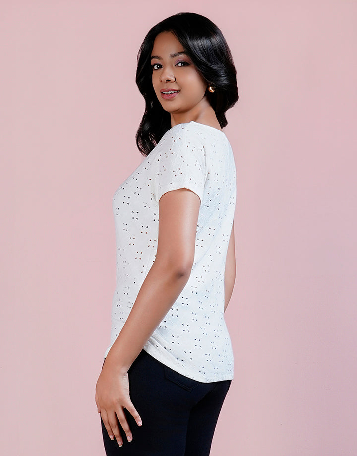Cutlawn Top with Side Gathering