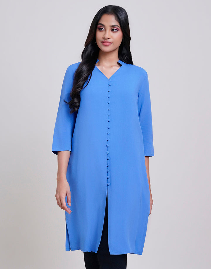 Chinese Collar Button Down Kurta