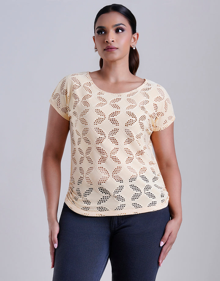Cutlawn Top With Side Gathering