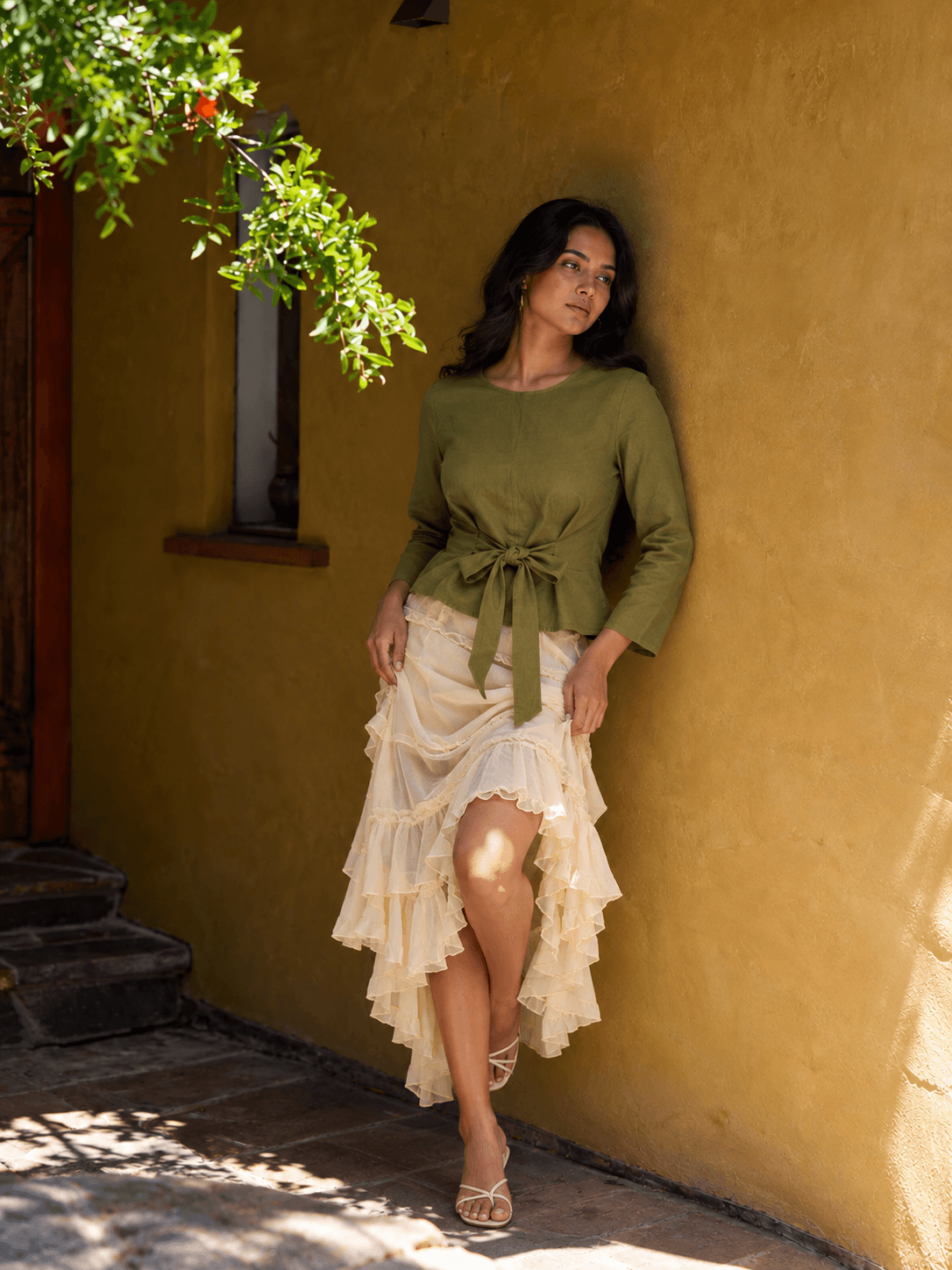 SHELLY Long Sleeve Top on offer