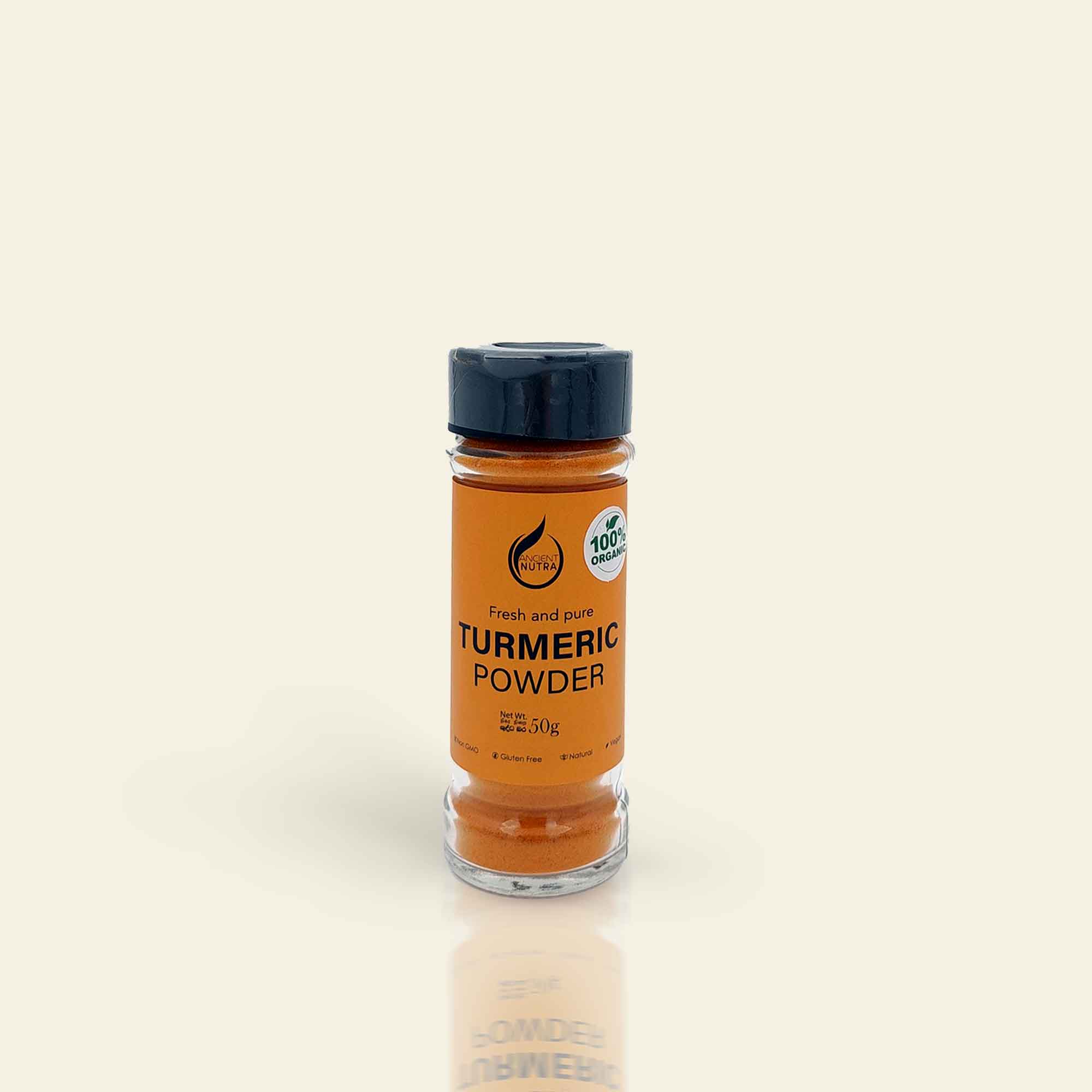 Organic Turmeric Powder 50g. Ancient Nutra Sri Lanka