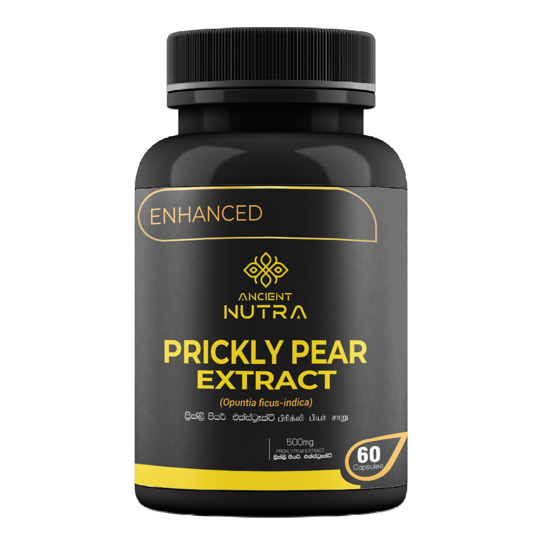 Prickly Pear Extract capsules for blood sugar. Ancient Nutra Sri Lanka