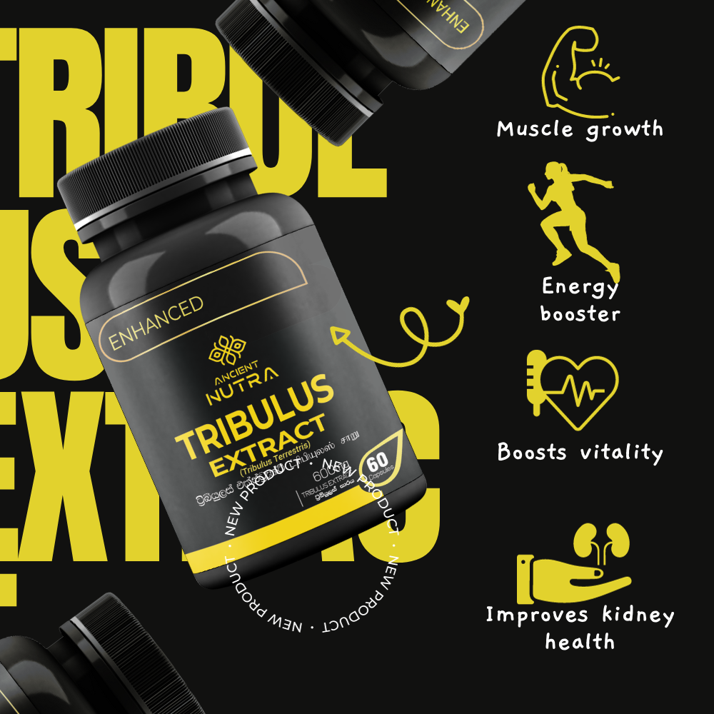 Tribulus Extract supplement facts standardised Gokshura. Ancient Nutra