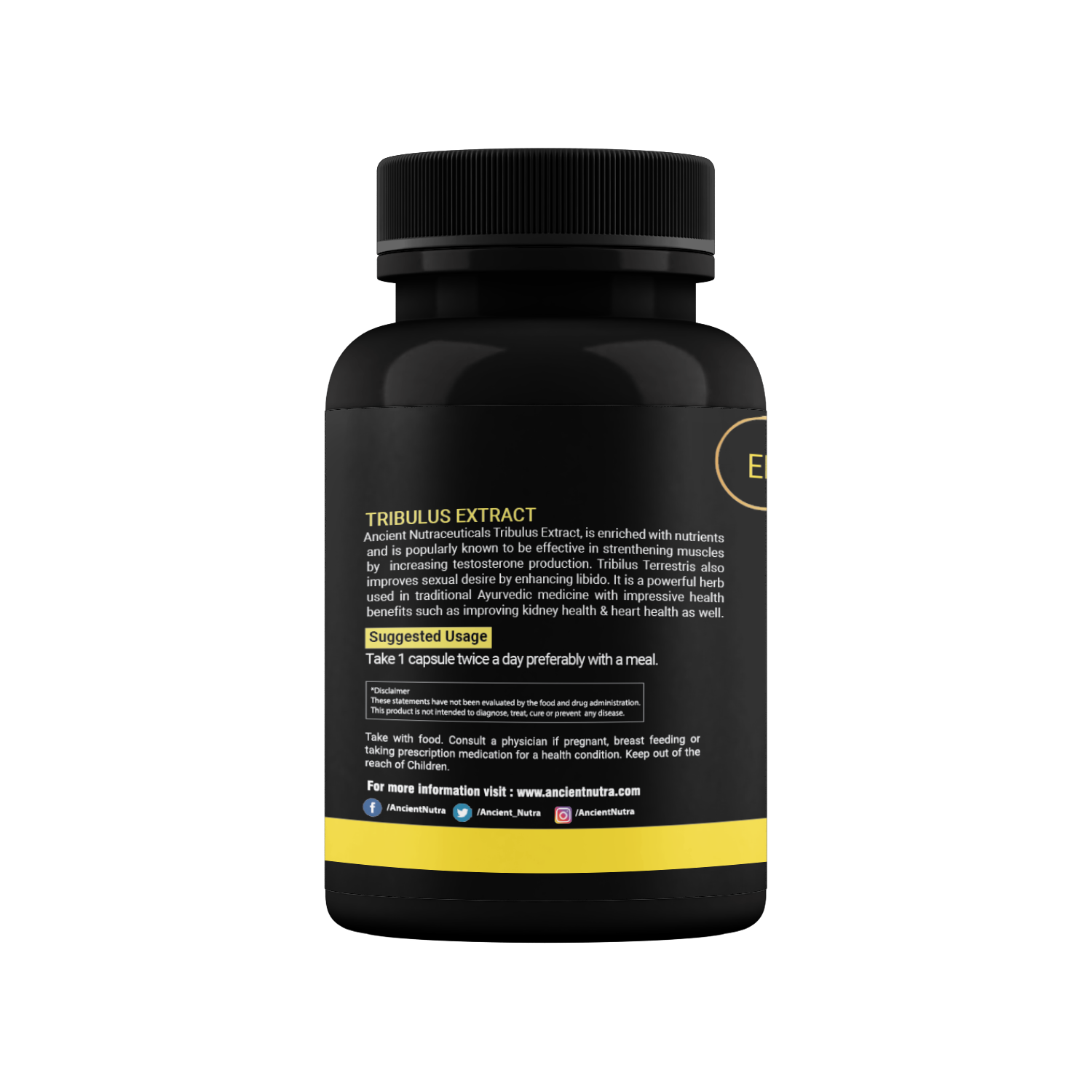 Tribulus Extract 60 Capsules (6637884407983)