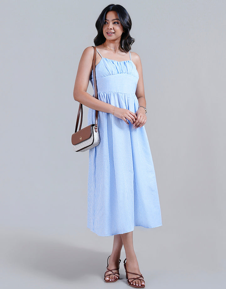 Milkmaid Strappy Dress