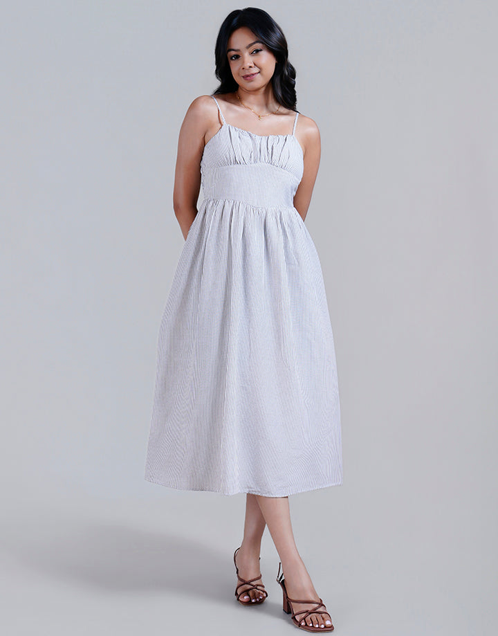 Milkmaid Strappy Dress