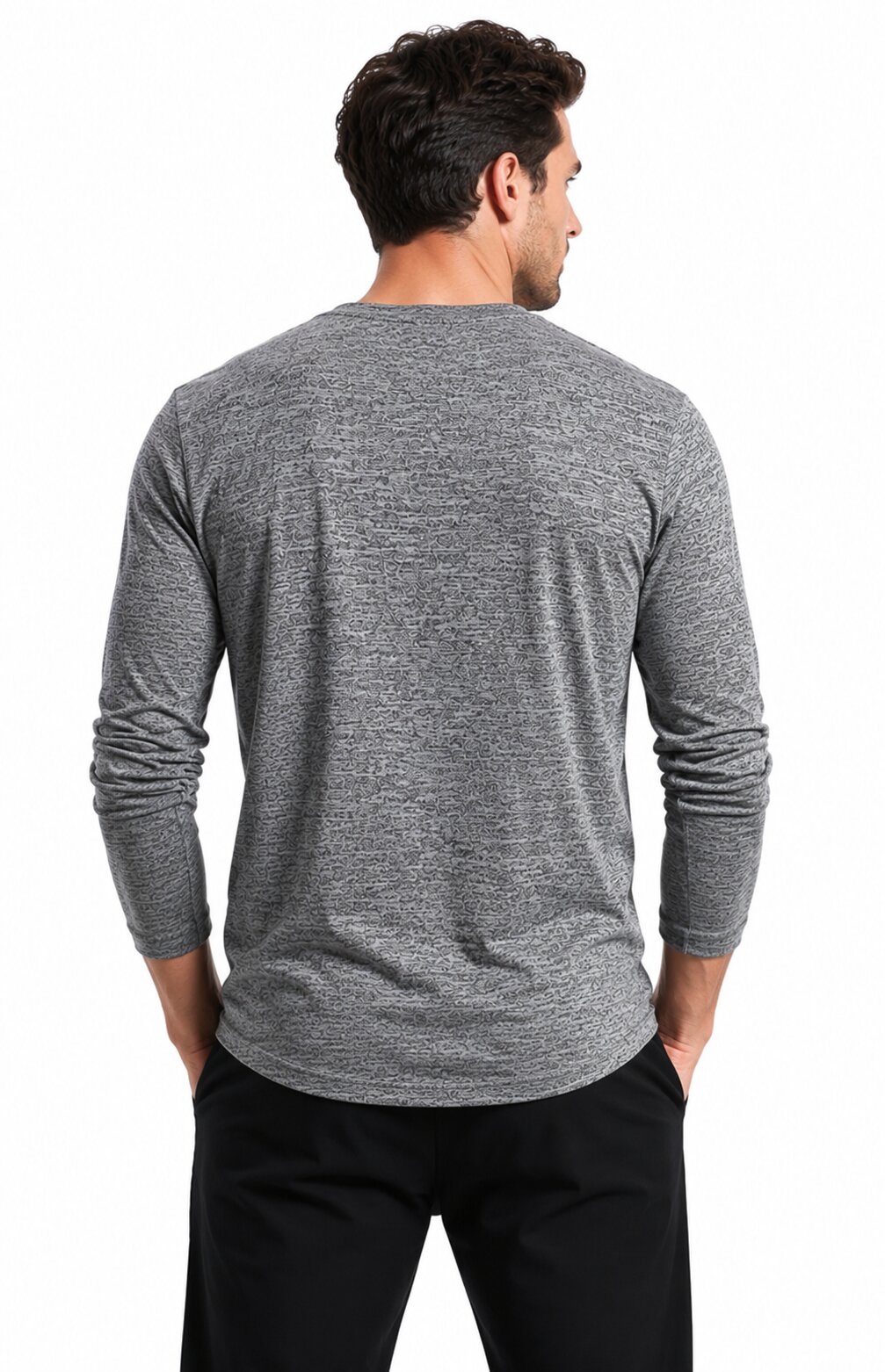 ROUGH T-Shirt Crew-neck Long Sleeve 4603