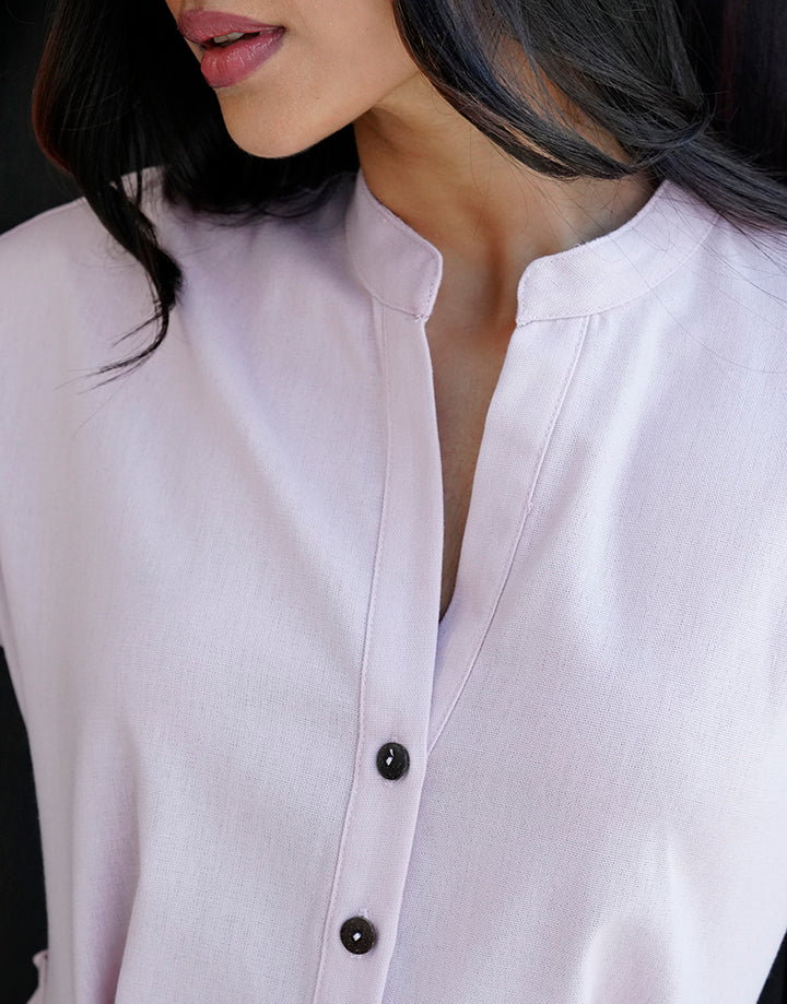 Maggi Sleeve Button Down Dress