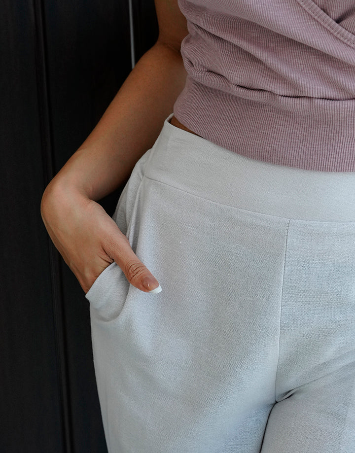High Waisted Casual Pant