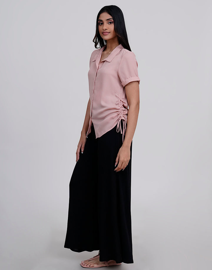 Side Ruched Blouse