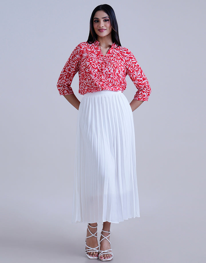 Sunray Pleated Skirt