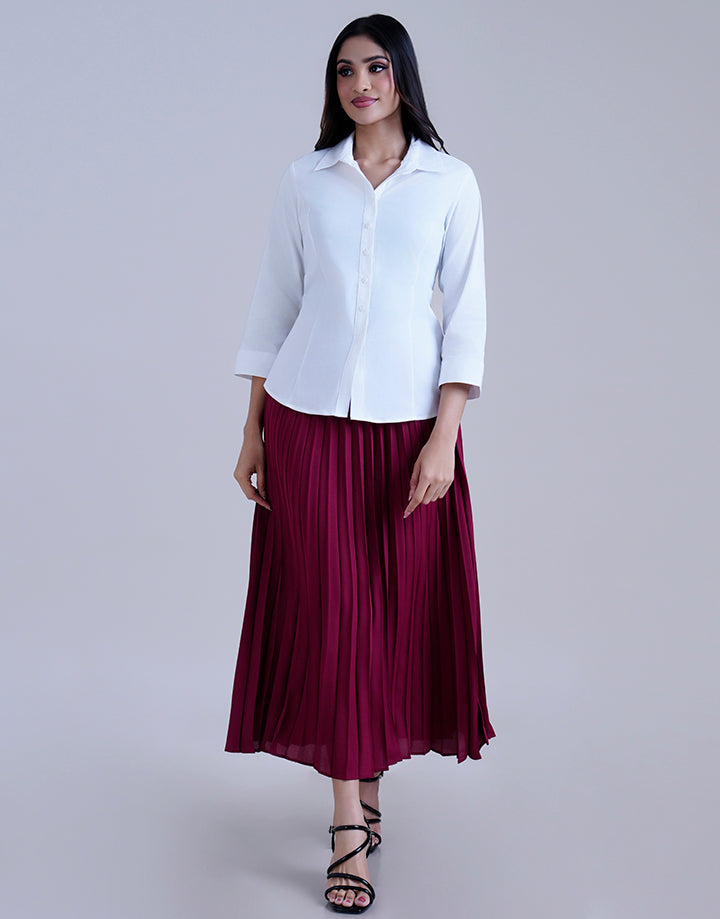 Sunray Pleated Skirt