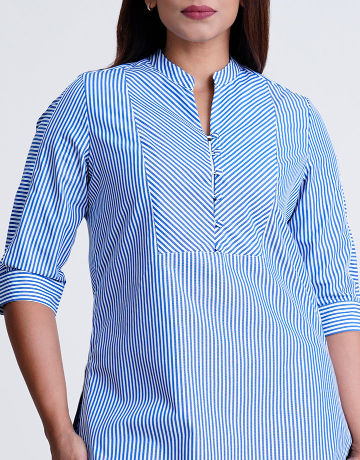 3/4 Sleeve Stripe Kurta