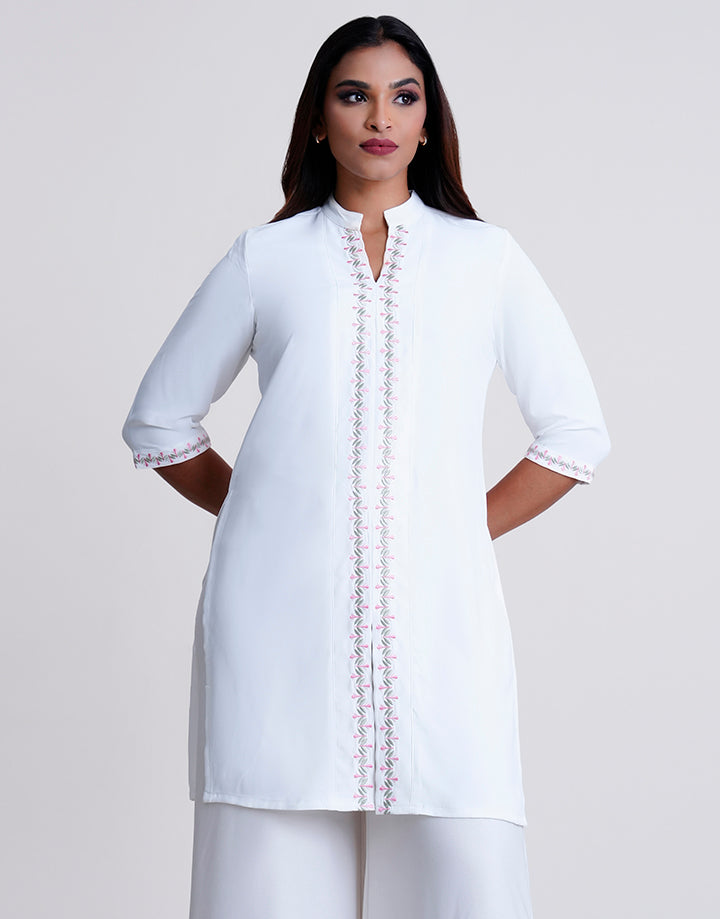 3/4 Sleeve Embroidery Kurta