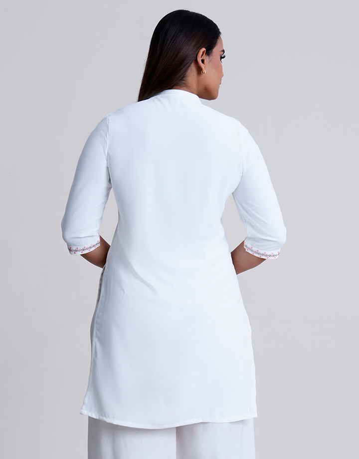 3/4 Sleeve Embroidery Kurta