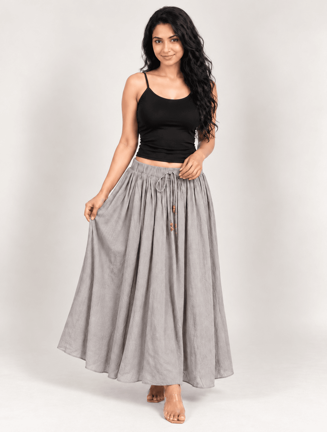 SHEELA Gathered Skirt (free size)