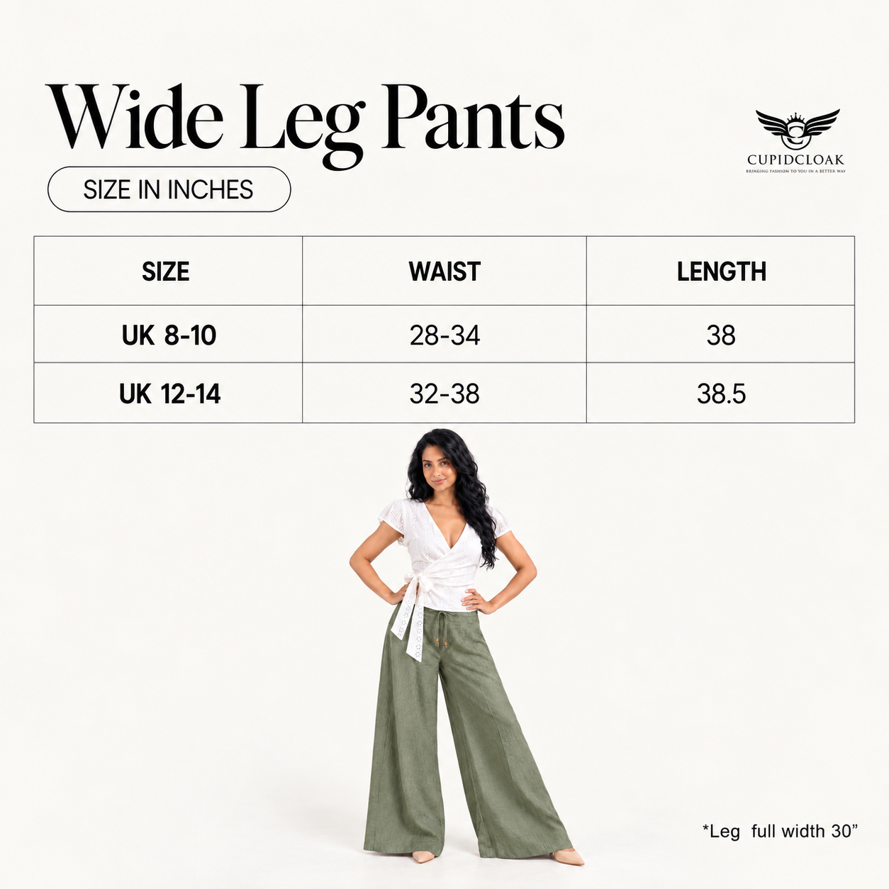 Viscose Wider-Leg Pants