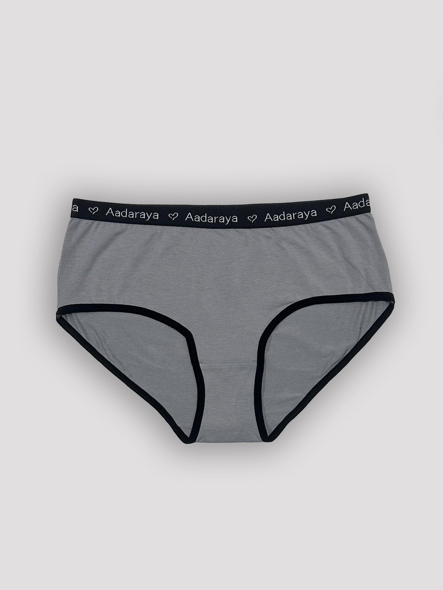 Dina AD Logo Full Brief in Grey Oasis – from the Vintage Indigo, Sky Blue, Angel Blue & Grey Oasis 4 Pack