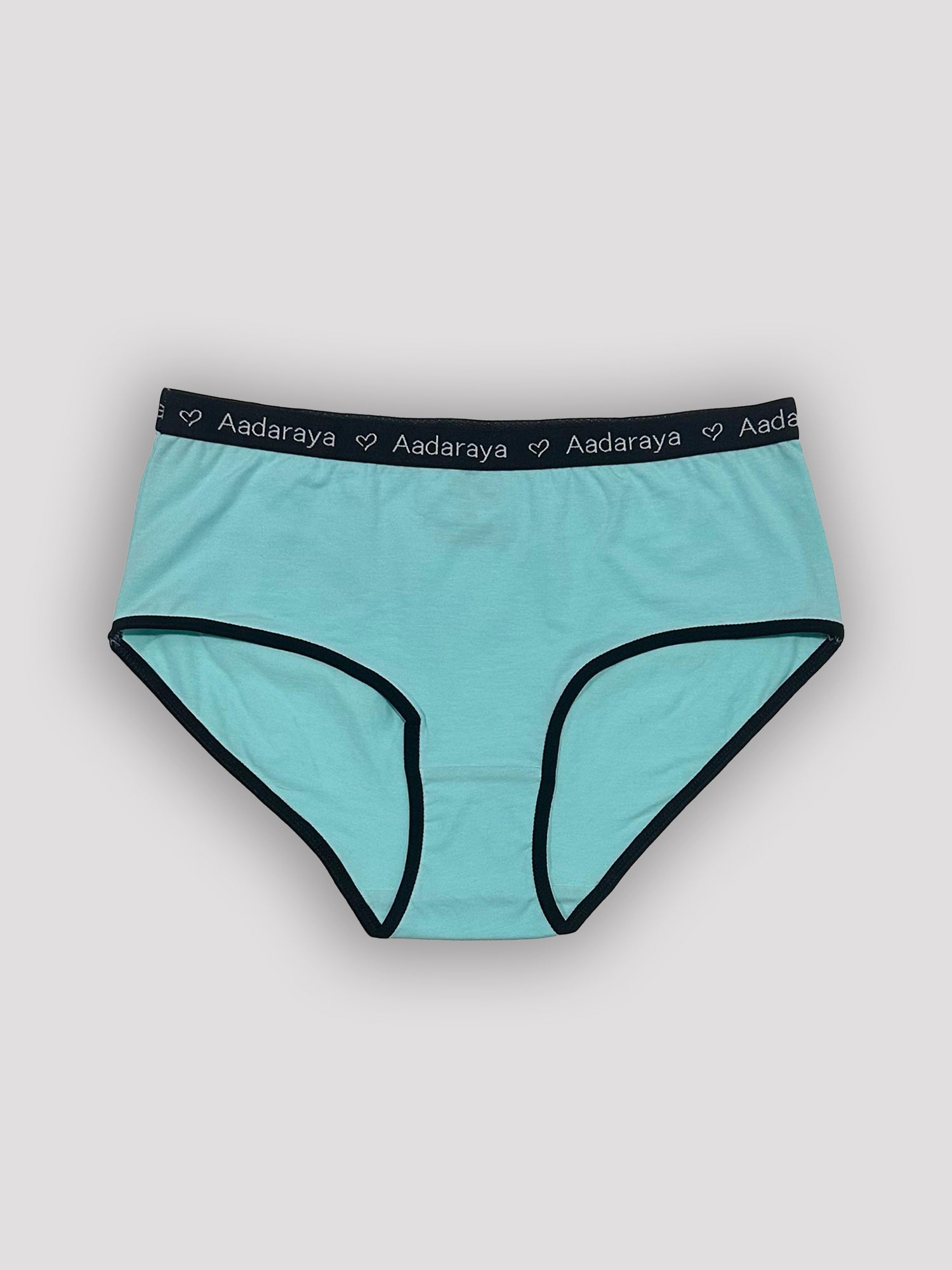 Dina AD Logo Full Brief in Angel Blue – from the Vintage Indigo, Sky Blue, Angel Blue & Grey Oasis 4 Pack