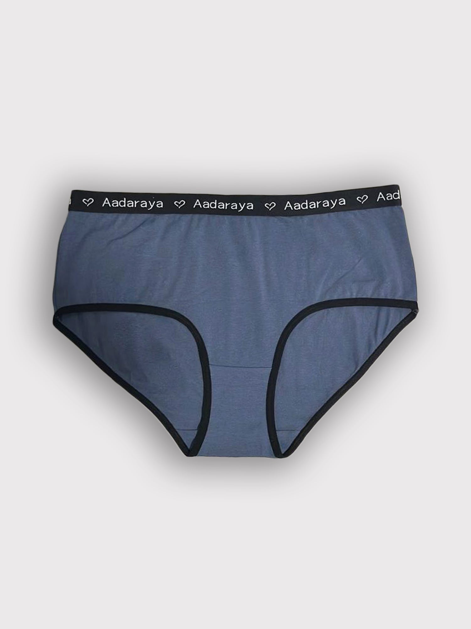 Dina AD Logo Full Brief in Vintage Indigo – from the Vintage Indigo, Sky Blue, Angel Blue & Grey Oasis 4 Pack