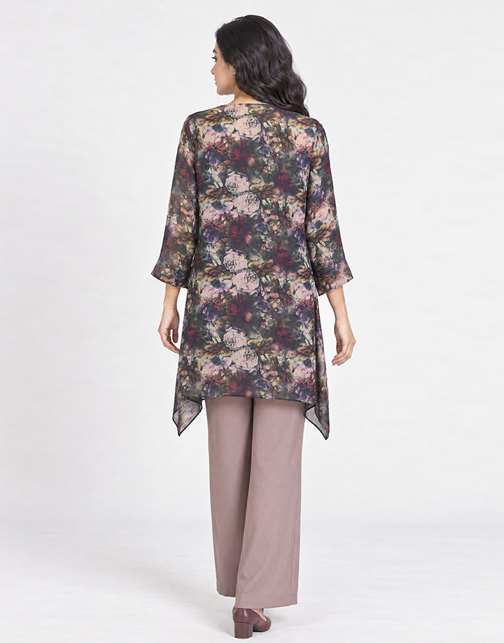 V-Neck Loose Fit Kurta